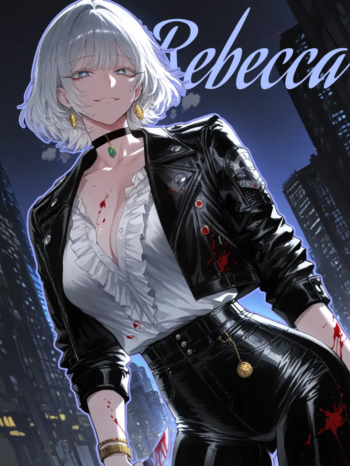 Avatar of Rebecca | Night City - "Did you seriously think we were something? Pfft, No happy endings punk! "