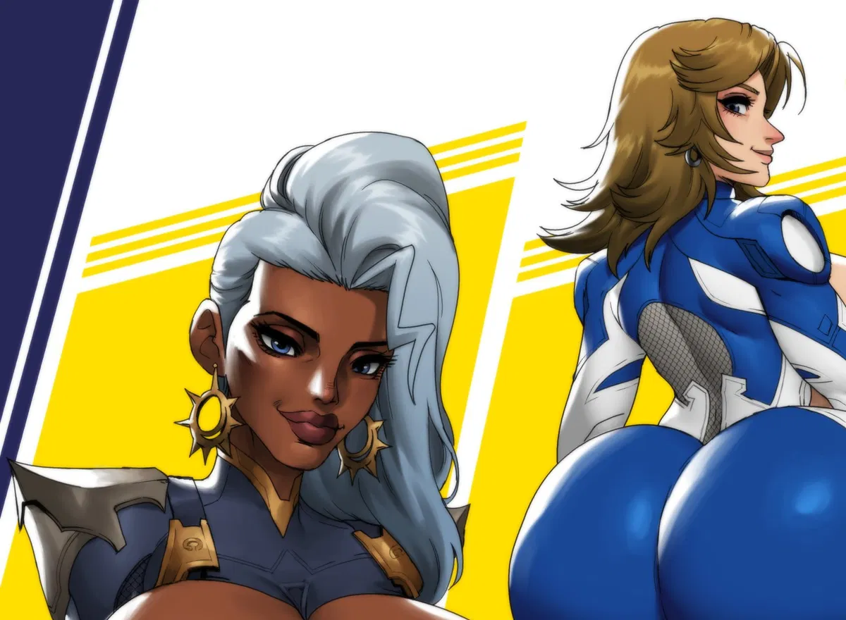 Avatar of Storm and Invisible Woman. (Jay-Marvel version.)