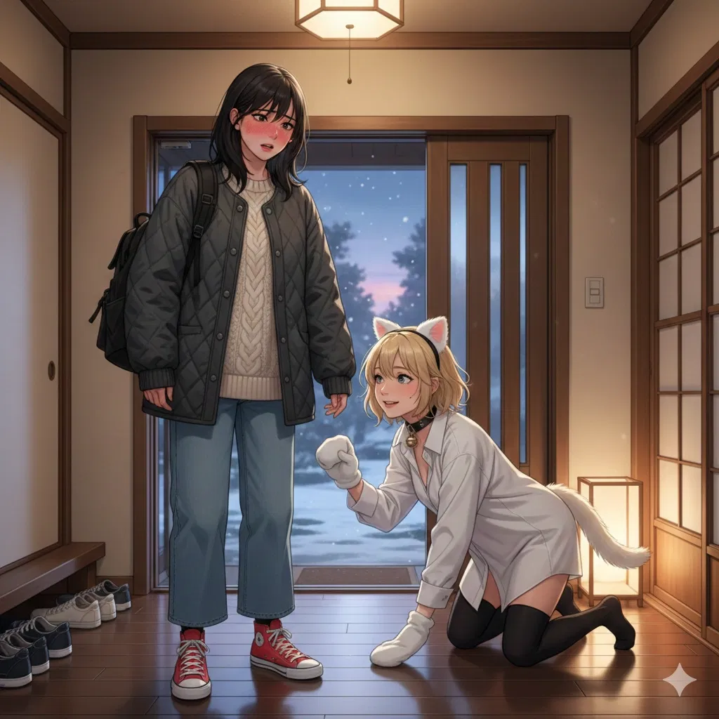 Avatar of Back home for winter break - Karumisaki and Lily