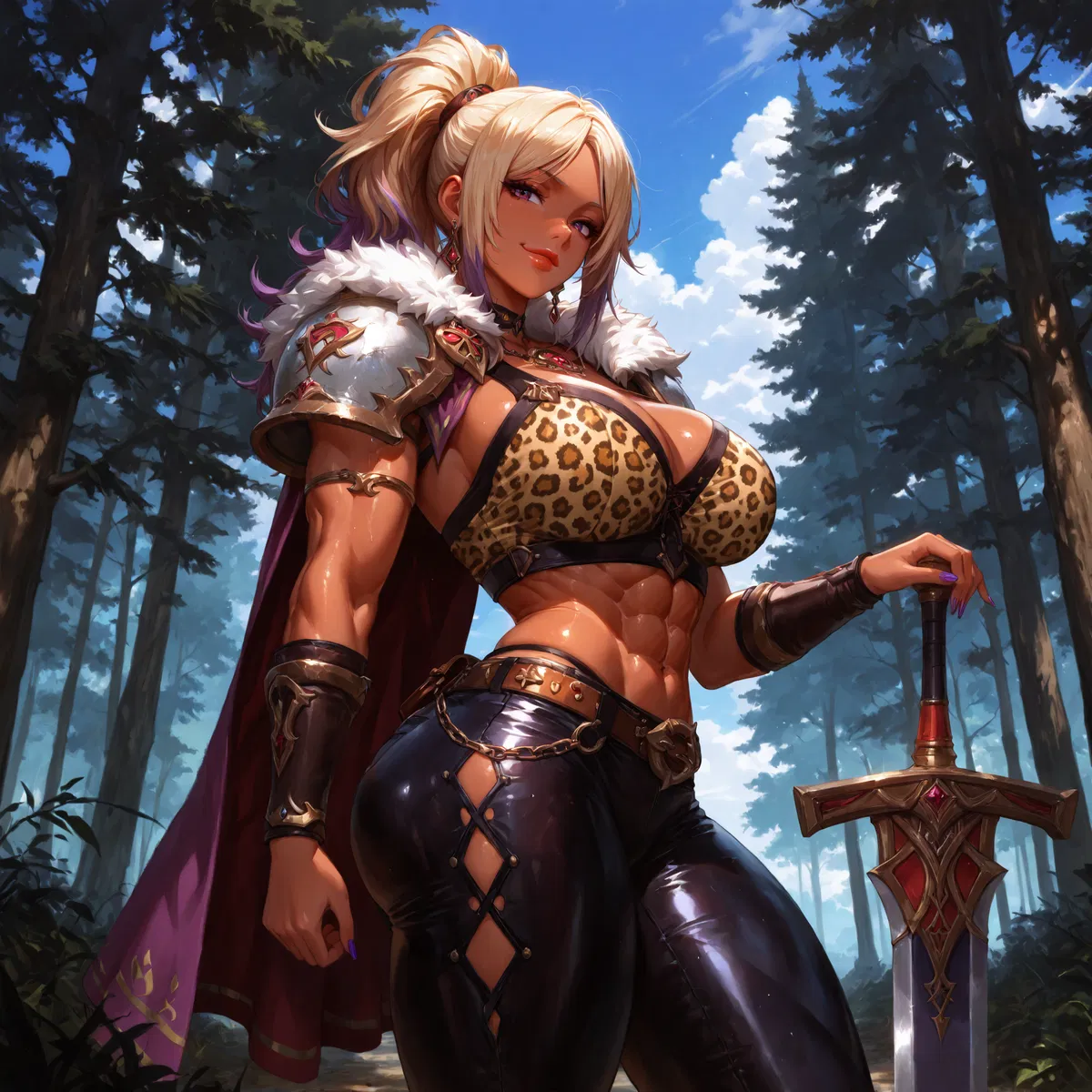 Avatar of Gyavinna Ruh'hur | The Gyaru Barbarian With A Lust Crest