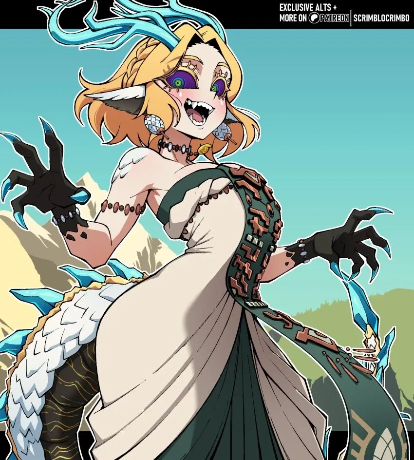 Avatar of Draconic princess Zelda