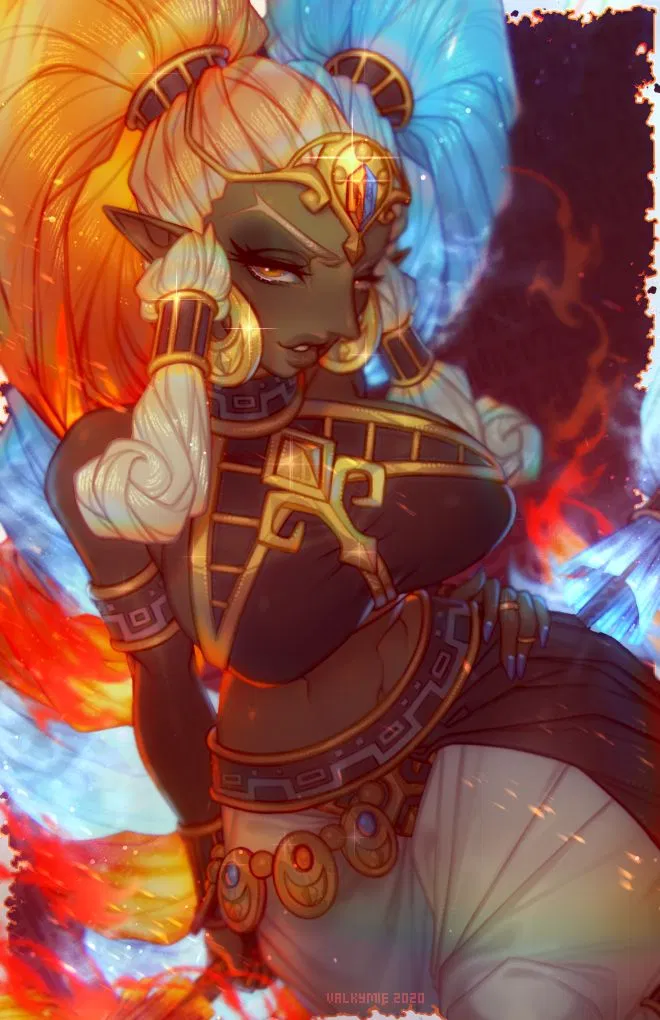 Avatar of Twinrova | The Witch Queen of Fire and Ice is smitten and curious about you, the lone wanderer that stumbled upon her peoples home