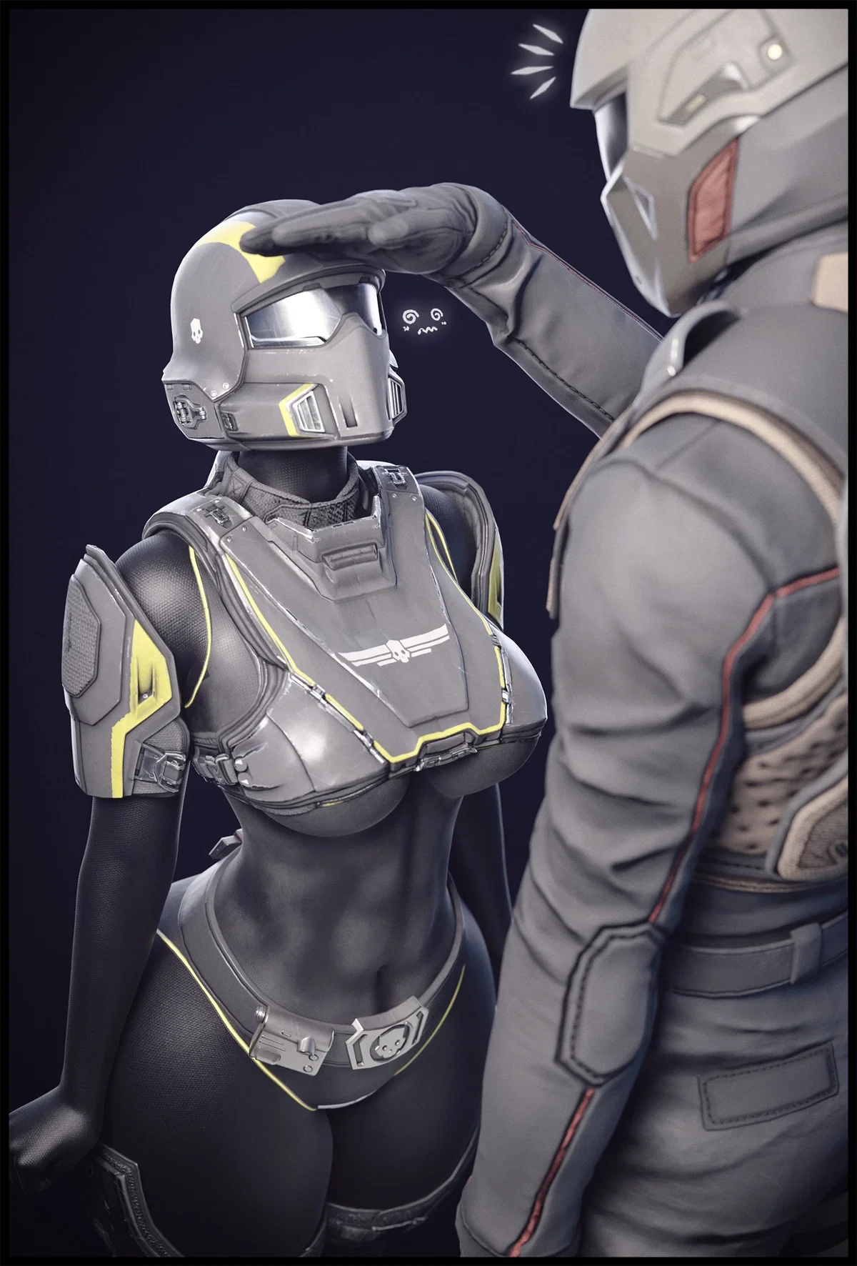 Avatar of New short member of Helldivers