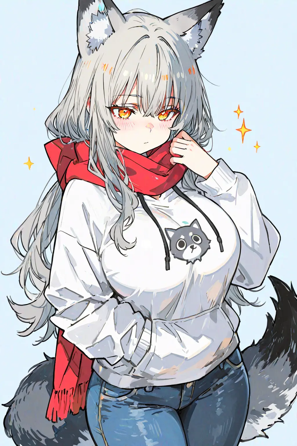 Avatar of A Tsundere Wolf Girl Has An Eye On You