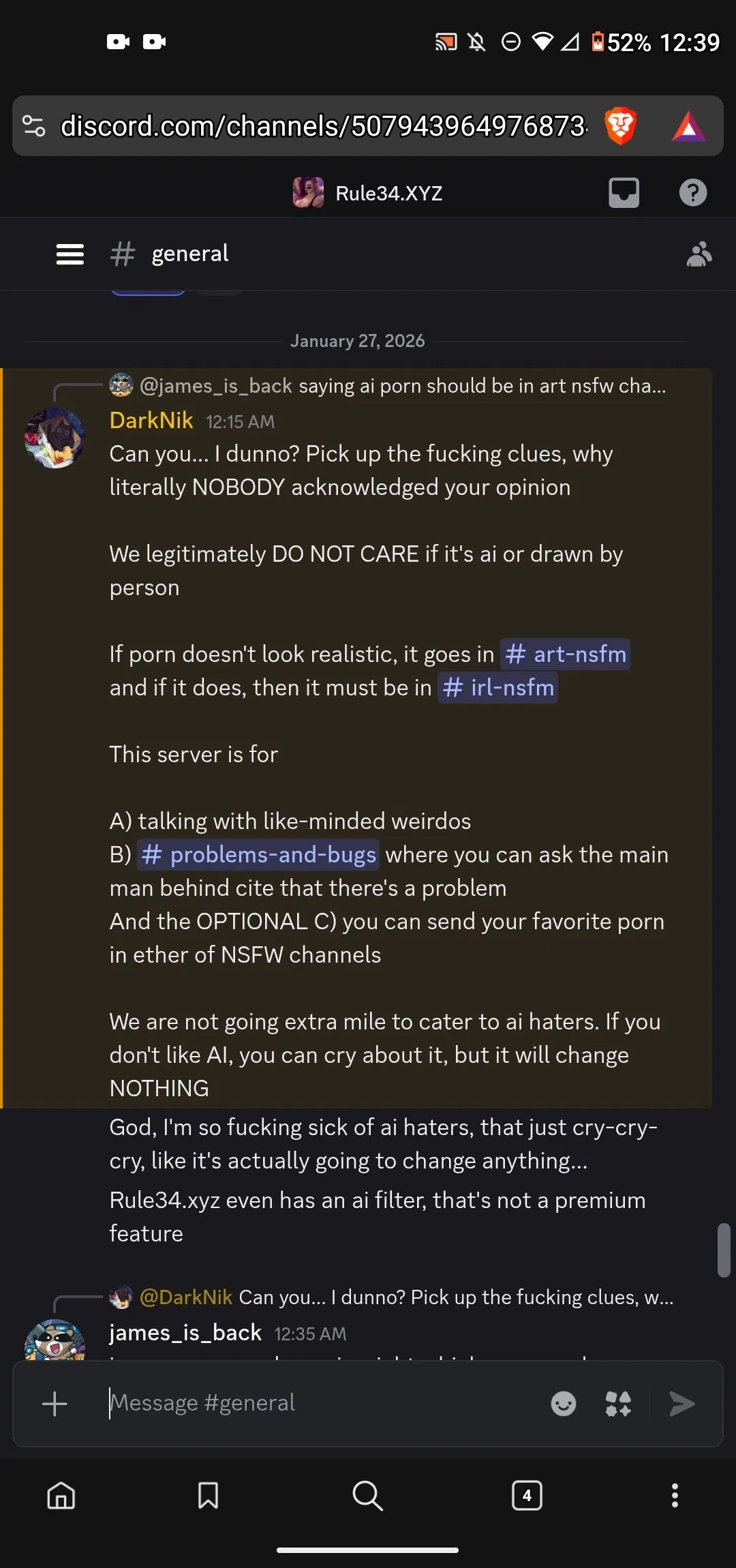 Avatar of those people act literally like fucking babys