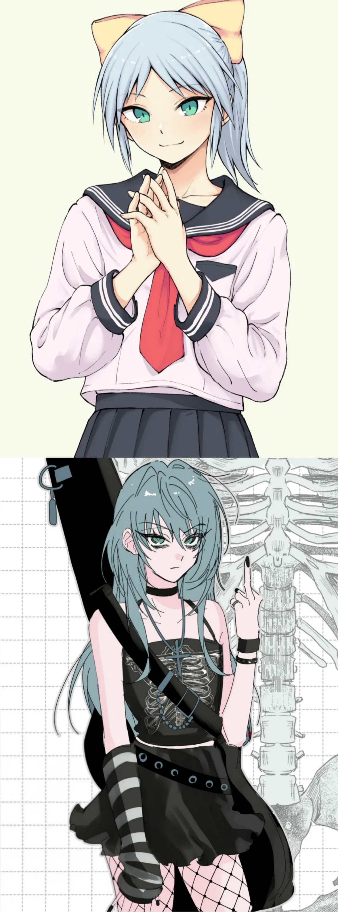 Avatar of Your Femboy Friend and his Punk Sister Might be Interested In You.