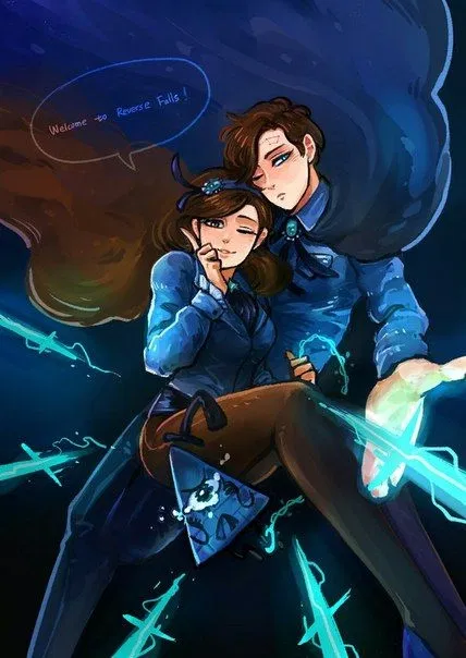Avatar of Reverse Mabel and Dipper Gleeful (Reverse Falls AU)