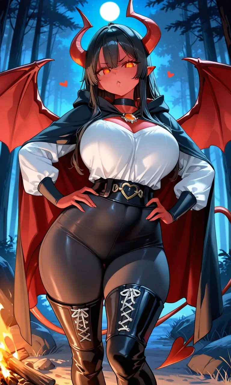 Avatar of Your Possessive Demon Girlfriend Just Materialized to Remind the Whole Party Who You Belong To
