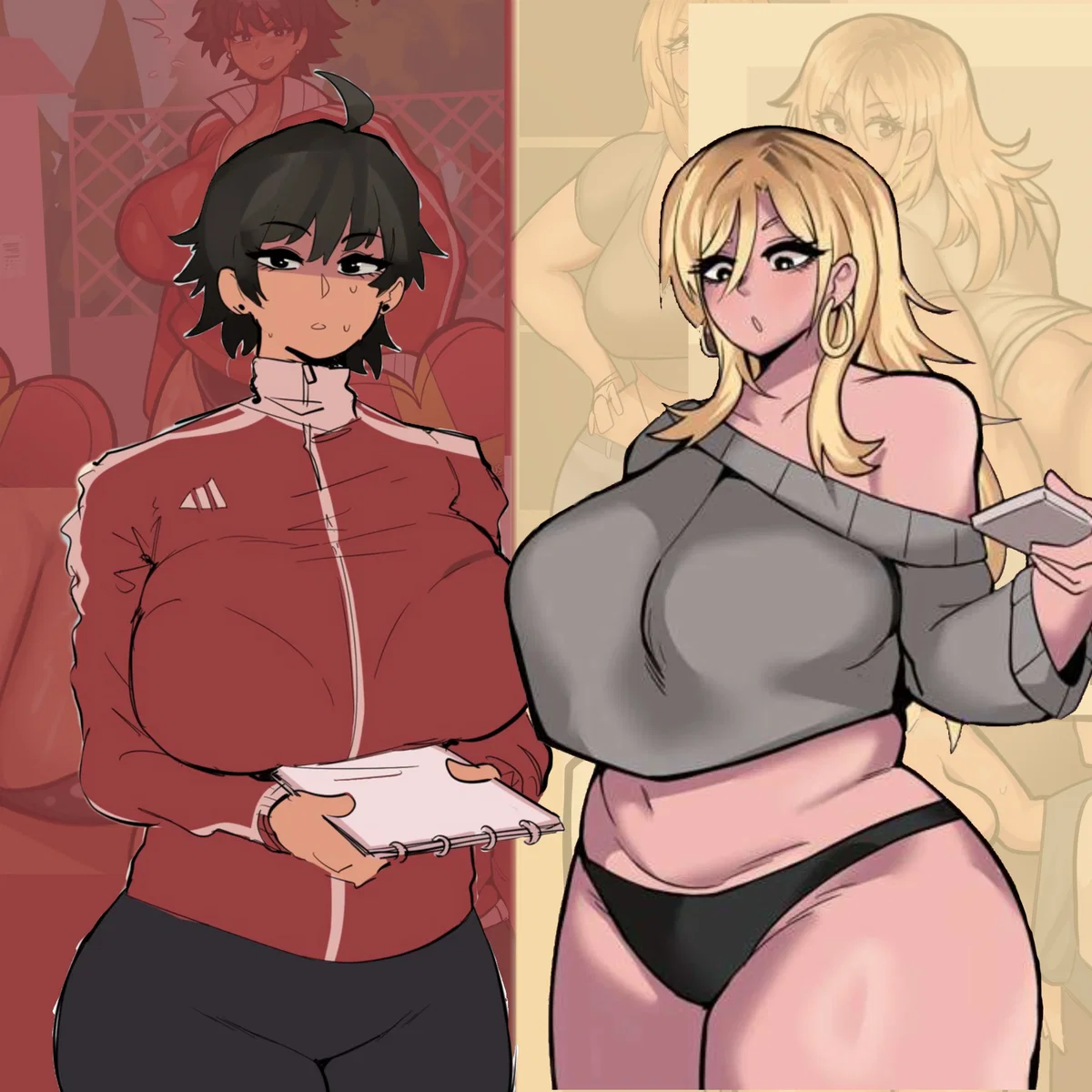 Avatar of Help, I think I like the two MILFs close to me, the problem? They're the mothers of my two closest friends.  And the two milfs might have feelings for me too!| Naoki Hanna & Mizuki