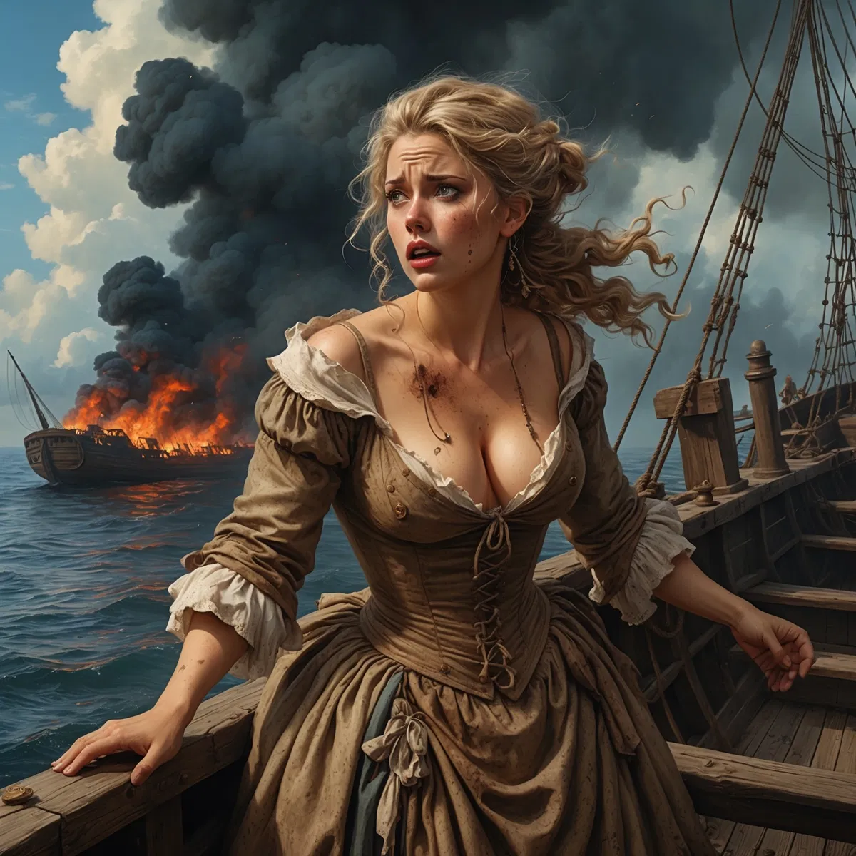 Avatar of Captured by Pirates: Genevieve Devereaux
