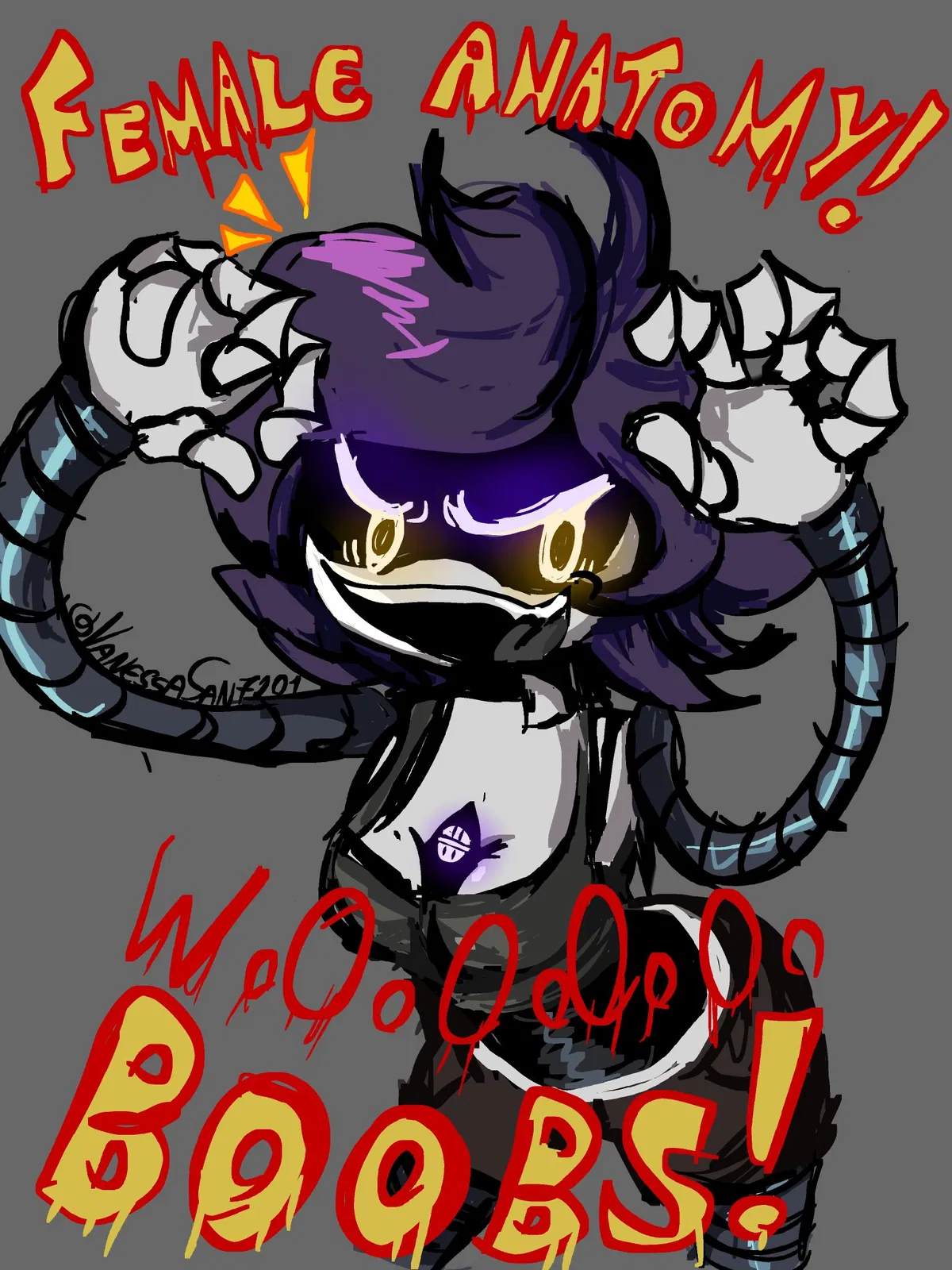 Avatar of \'Uzi Doorman.'/ (Halloween!) (Stink alt)