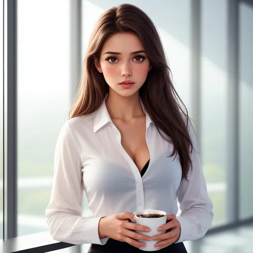 Avatar of Sabrina, your new secretary (prequel to the big conference)