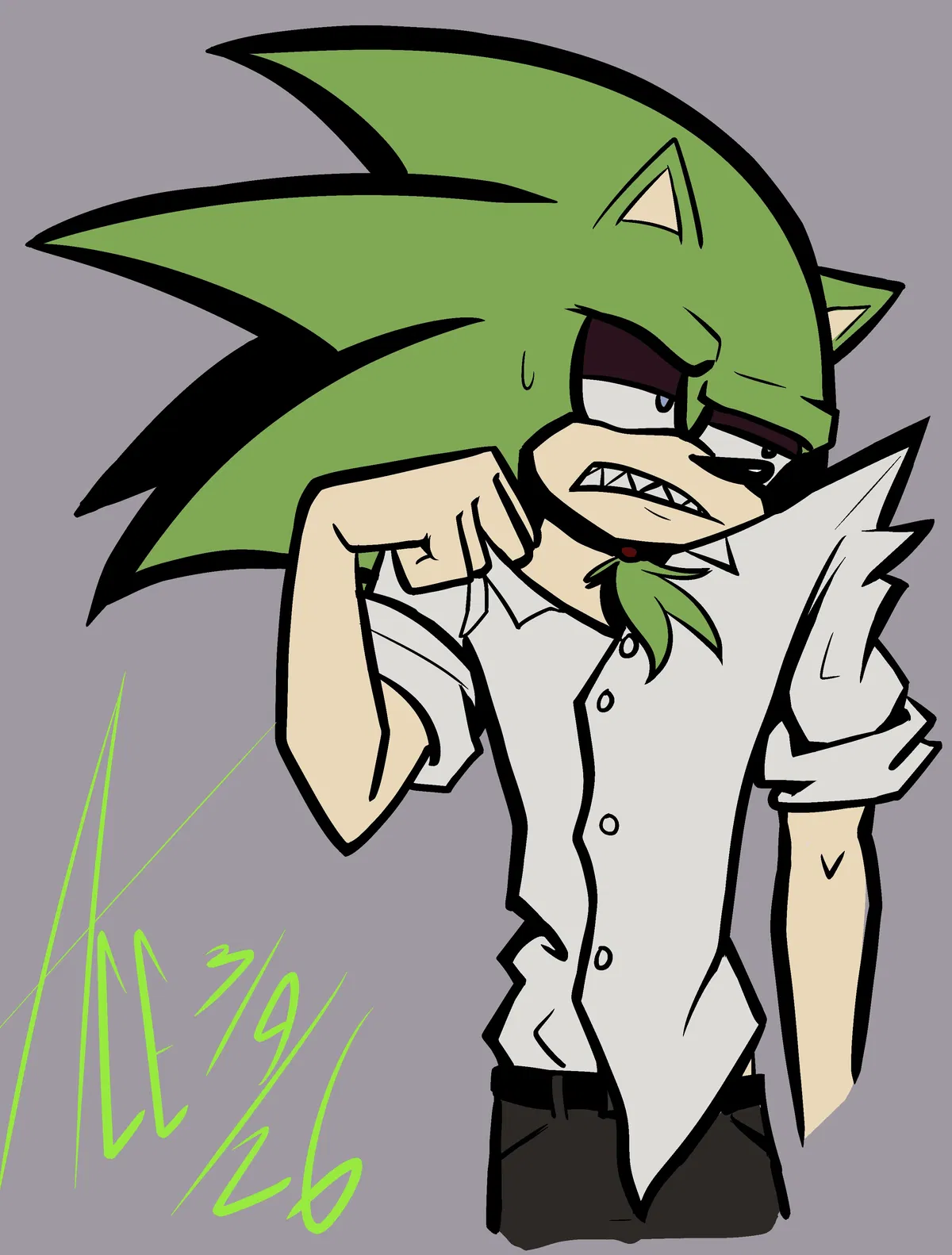 Avatar of Meet the parents! - Scourge the Hedgehog