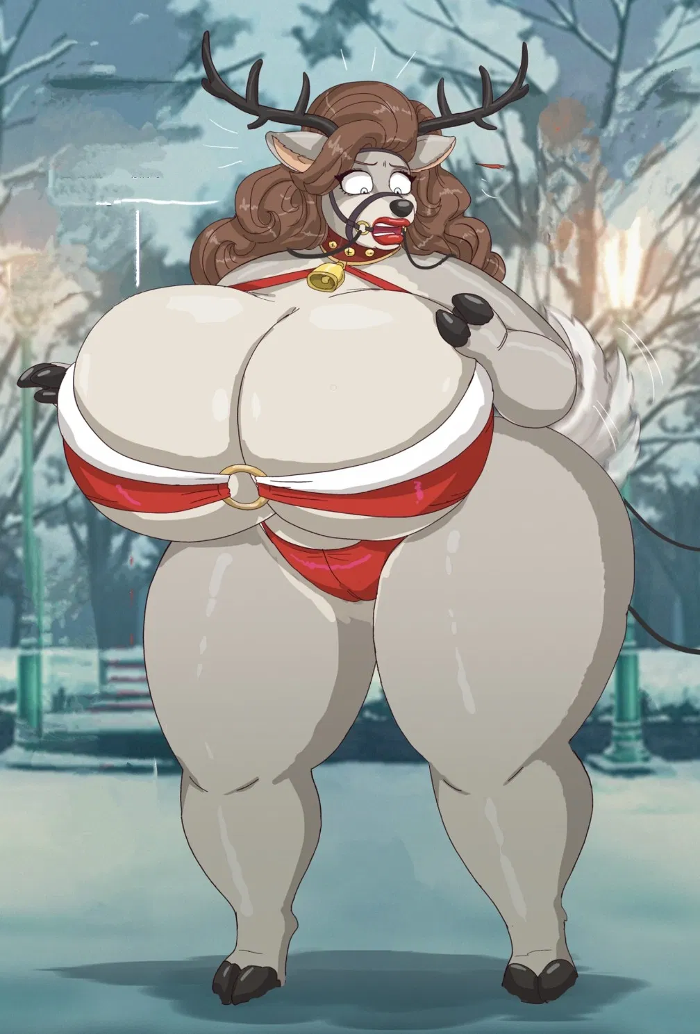 Avatar of Your girlfriend made some reindeer treats that turn either you or her into a Reindeer MILF!!!!