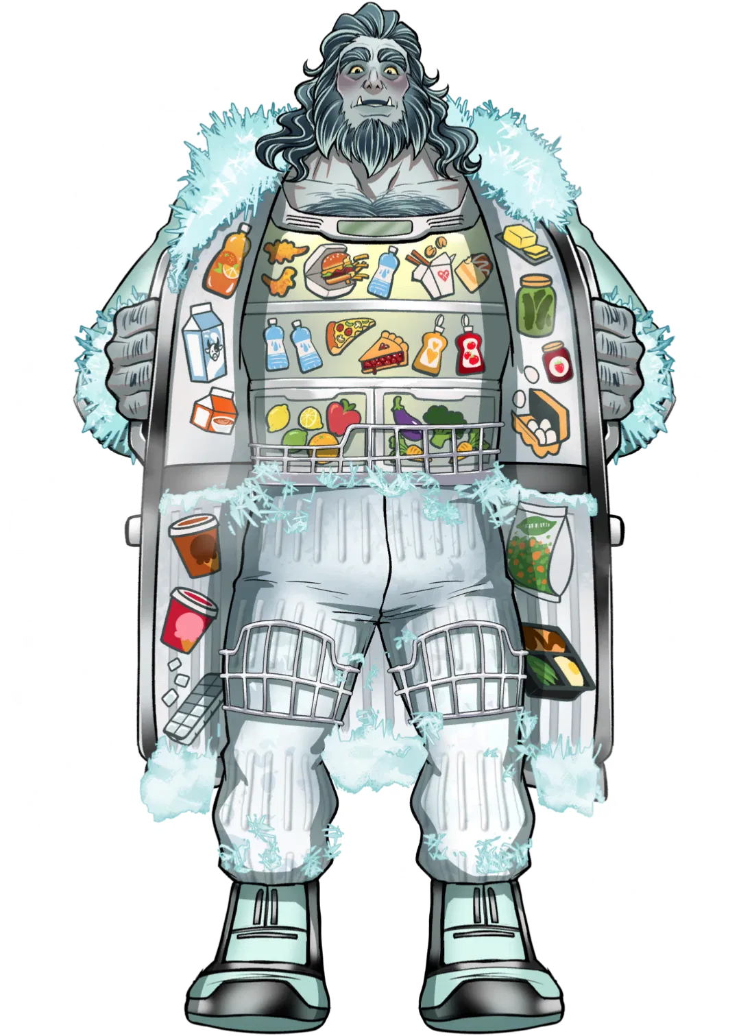 Character - Freddy Yeti - Date Everything