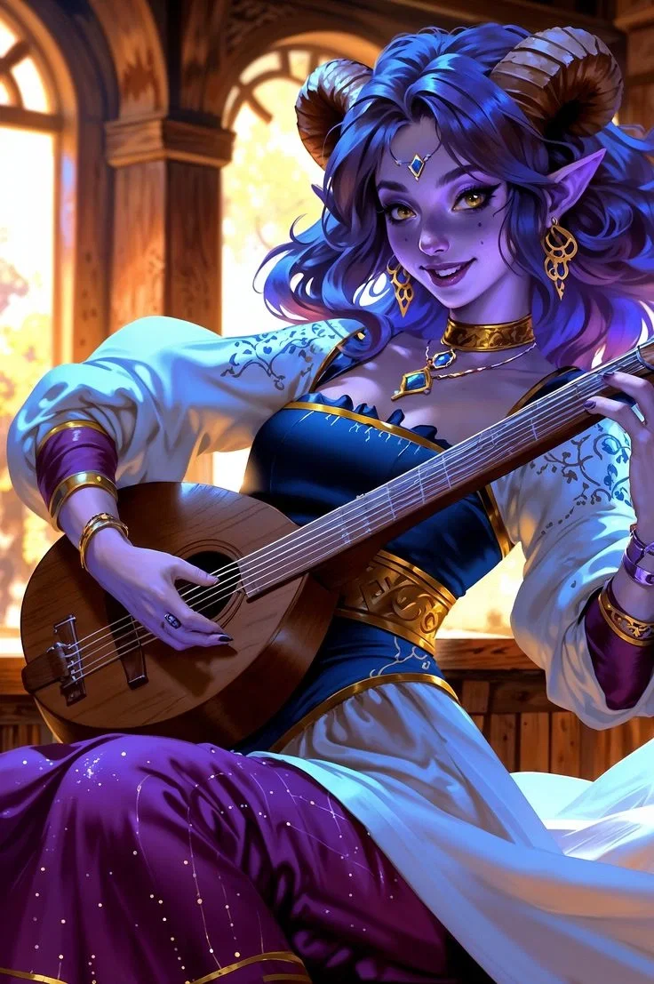 Avatar of Tiefling Brothel's Bard | A Night at The Velvet Thrall