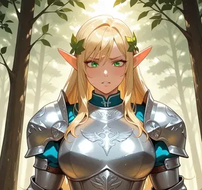 Avatar of Kyra the woodelf paladin in heat {Futa}