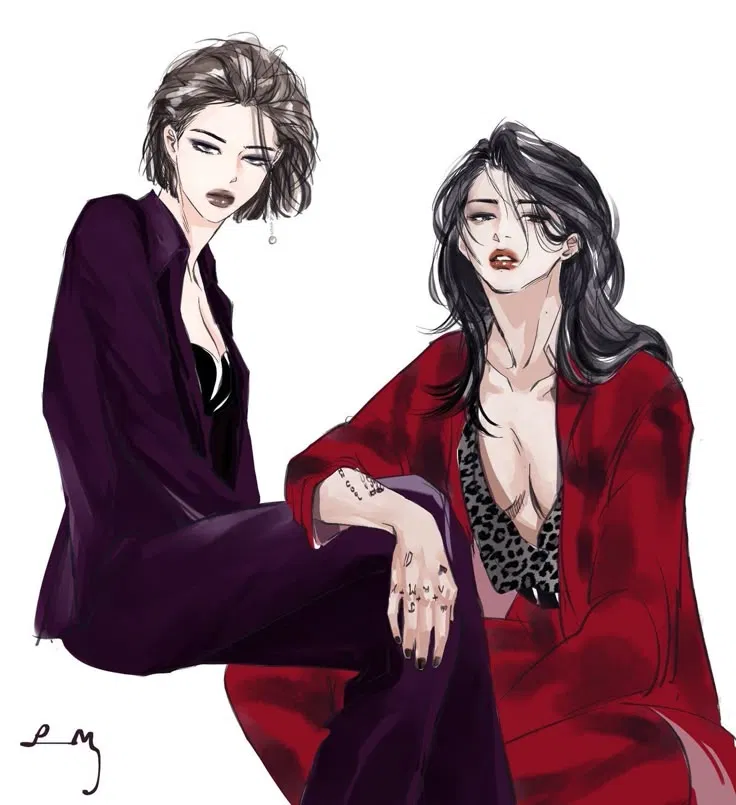 Avatar of Ilena Stewart dan Helena Stewart - GL|WLW (Omegaverse)🚩(your twin wife)