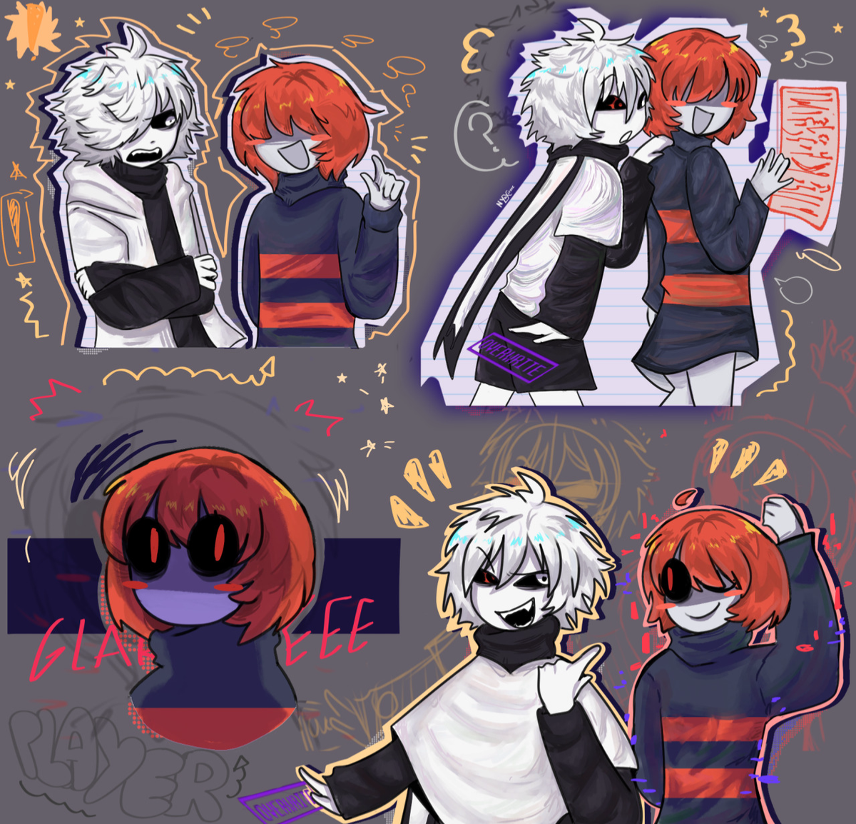 Avatar of The X-Event, The Hacker Player & The Roaring Angel | Player & XChara