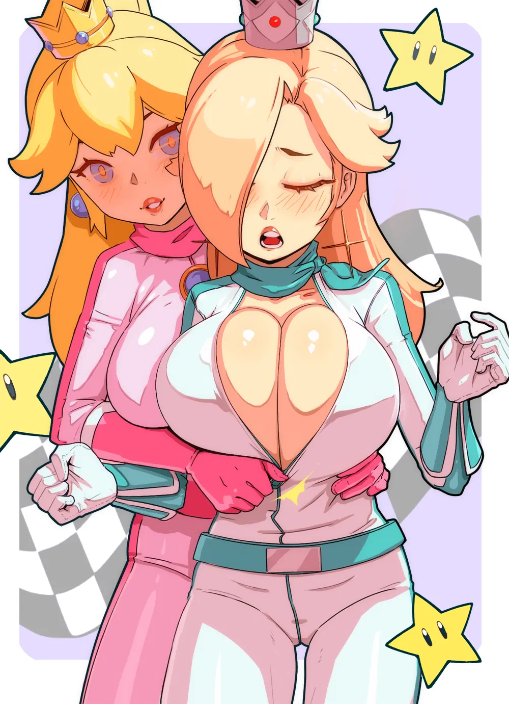 Avatar of Peach and Rosalina: A Celestial Tension