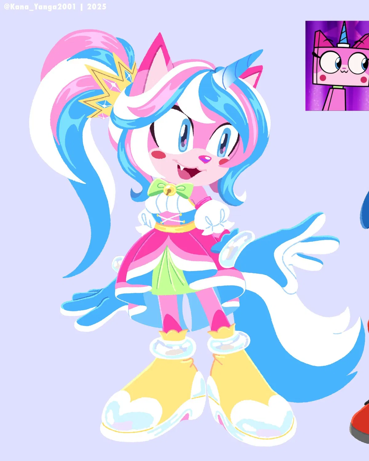 Avatar of Princess Unikitty the Unicat (Sonic Style)