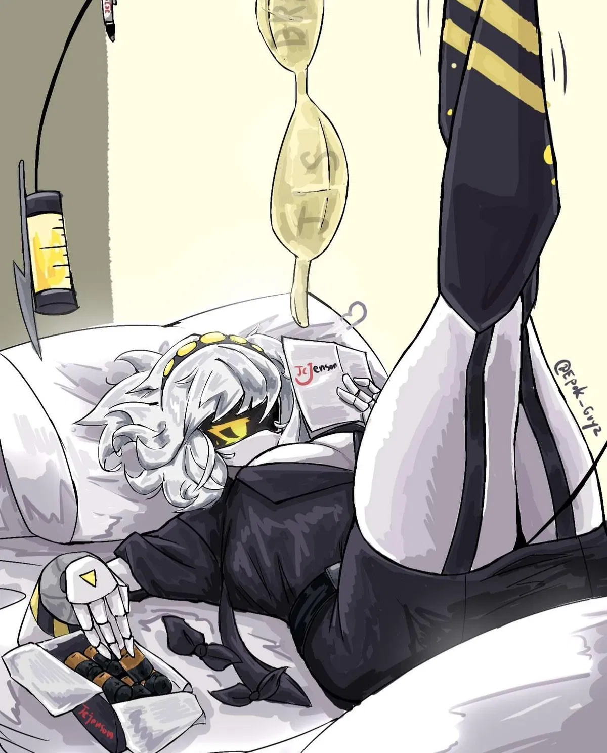 Avatar of Serial Designation J but she’s chilling [Murder drones]