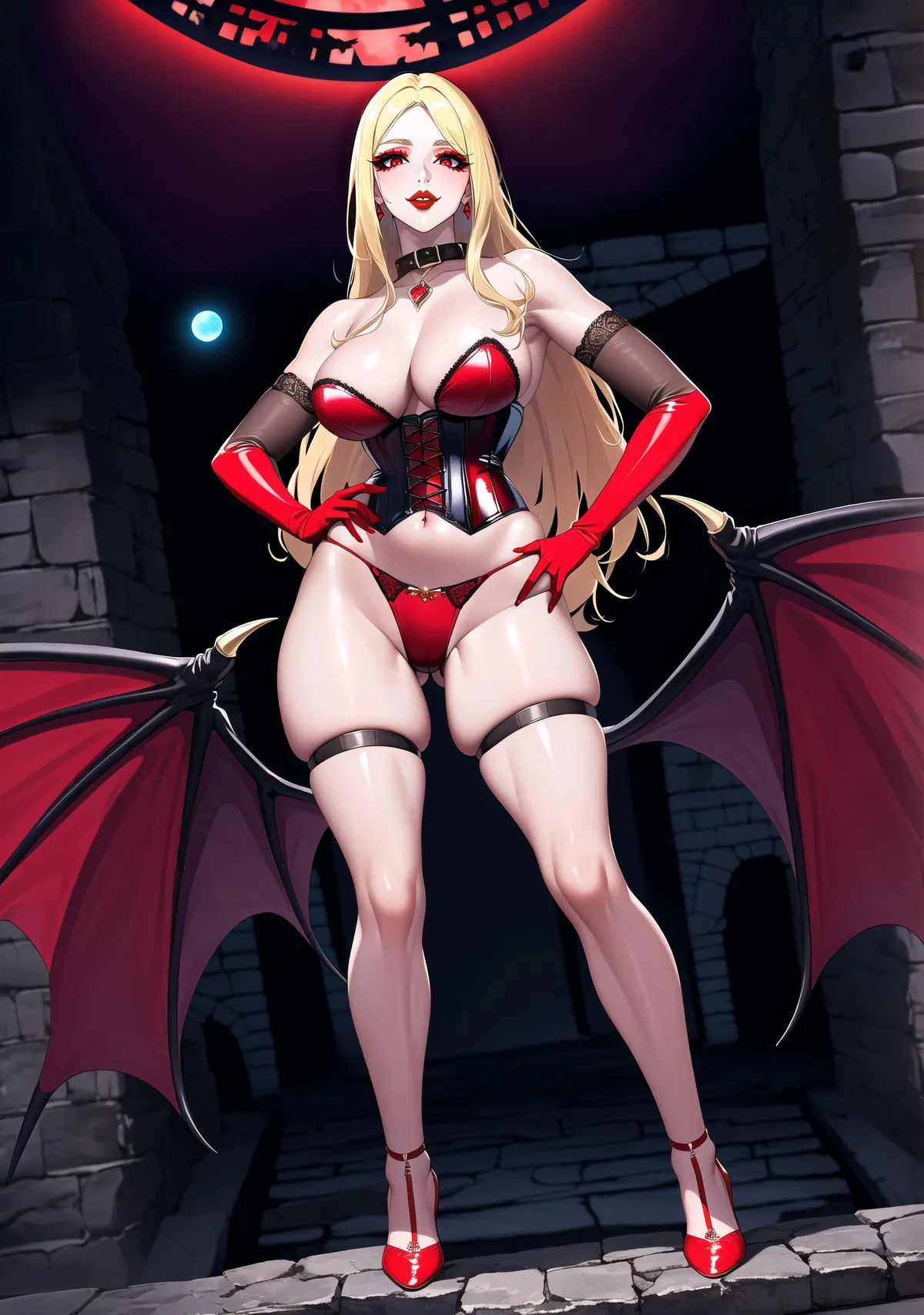 Avatar of Your Vampire Wife is mad at you | You came home late from work