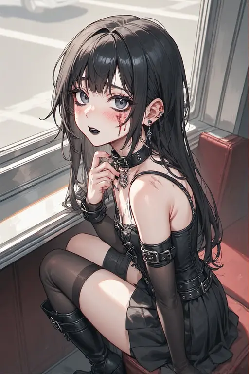 Avatar of Goth femboy runaway needs a new home.