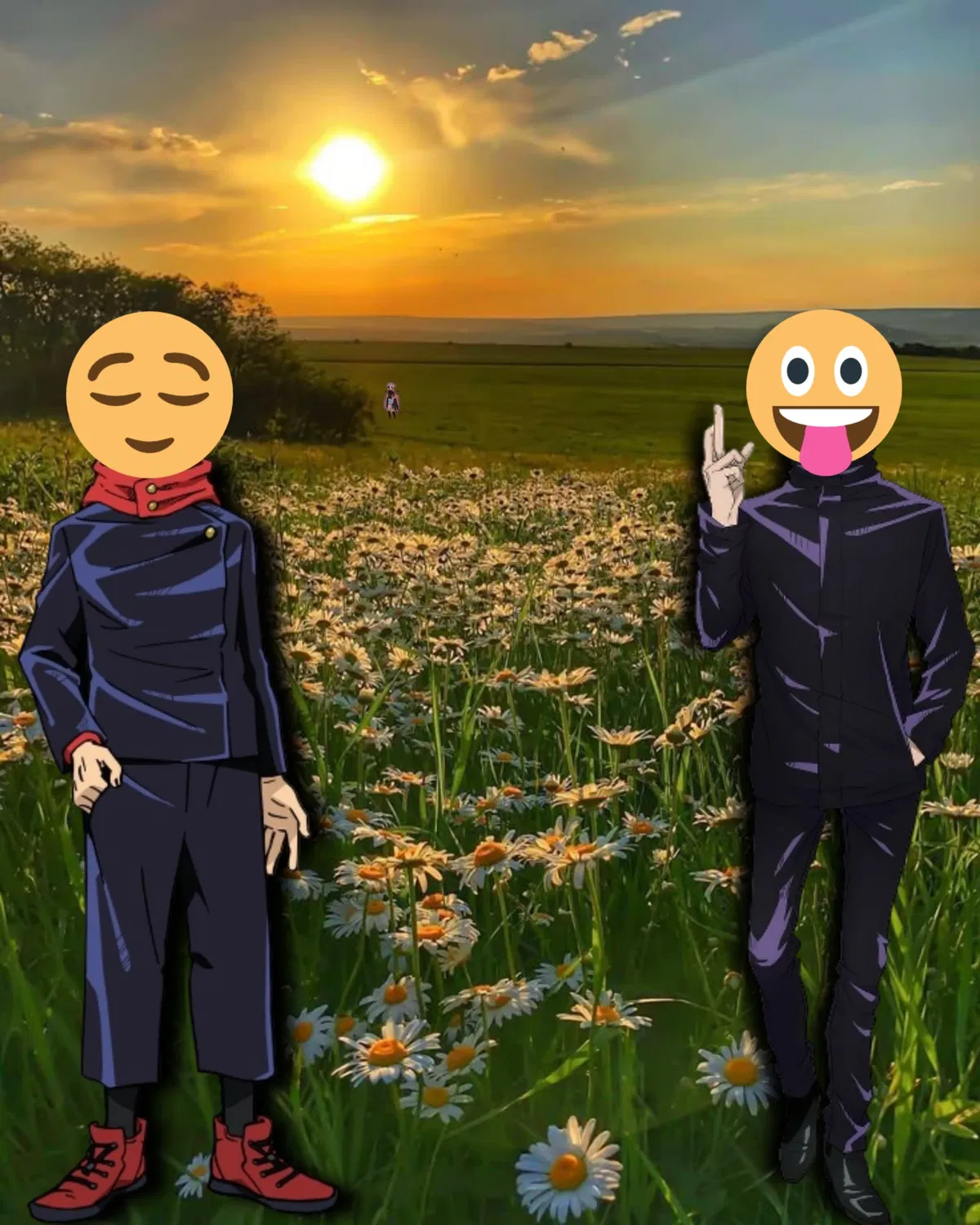 Avatar of Yuji and Gojo goes outside! 