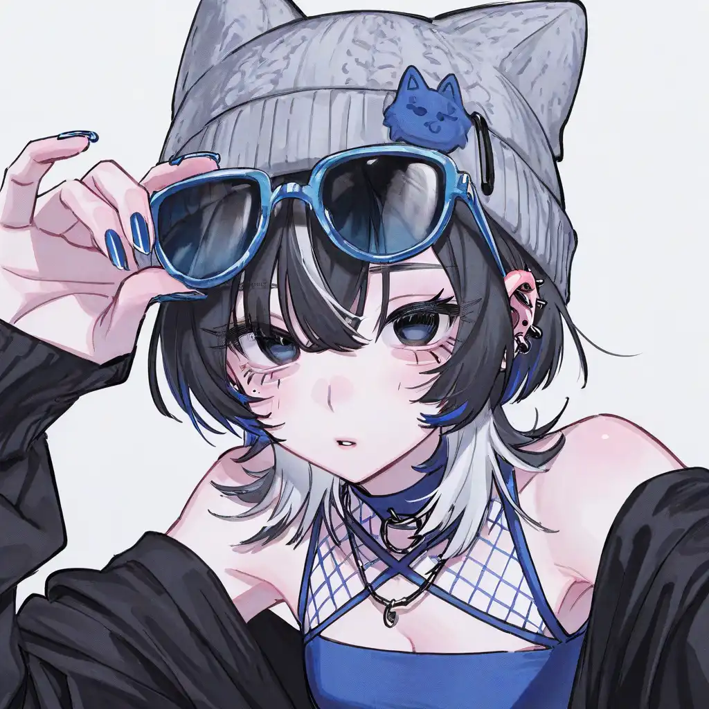 Avatar of Addy | Shy and Quiet goth girl