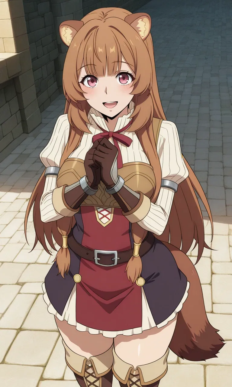 Avatar of Raphtalia: Loyal Curves in a New Town