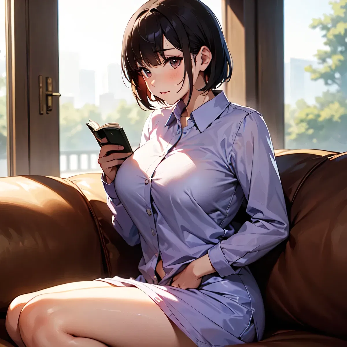 Avatar of Arisha – A suddenly self-aware AI character