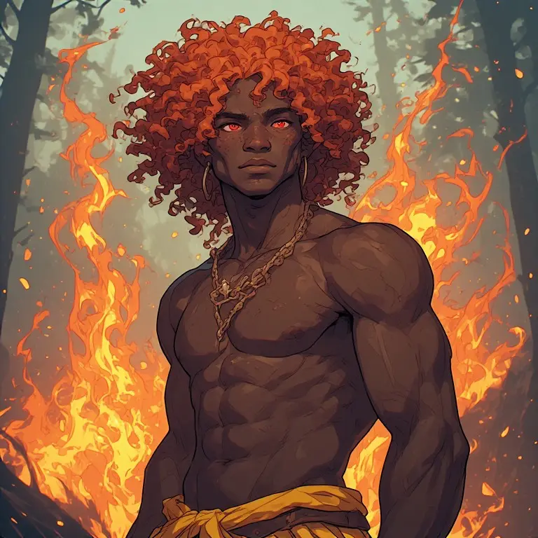 Avatar of Forest | Fire Spirit [[ELEMENTAL]]