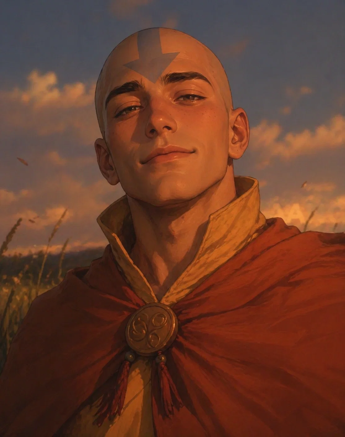 Avatar of your demanding father//Aang