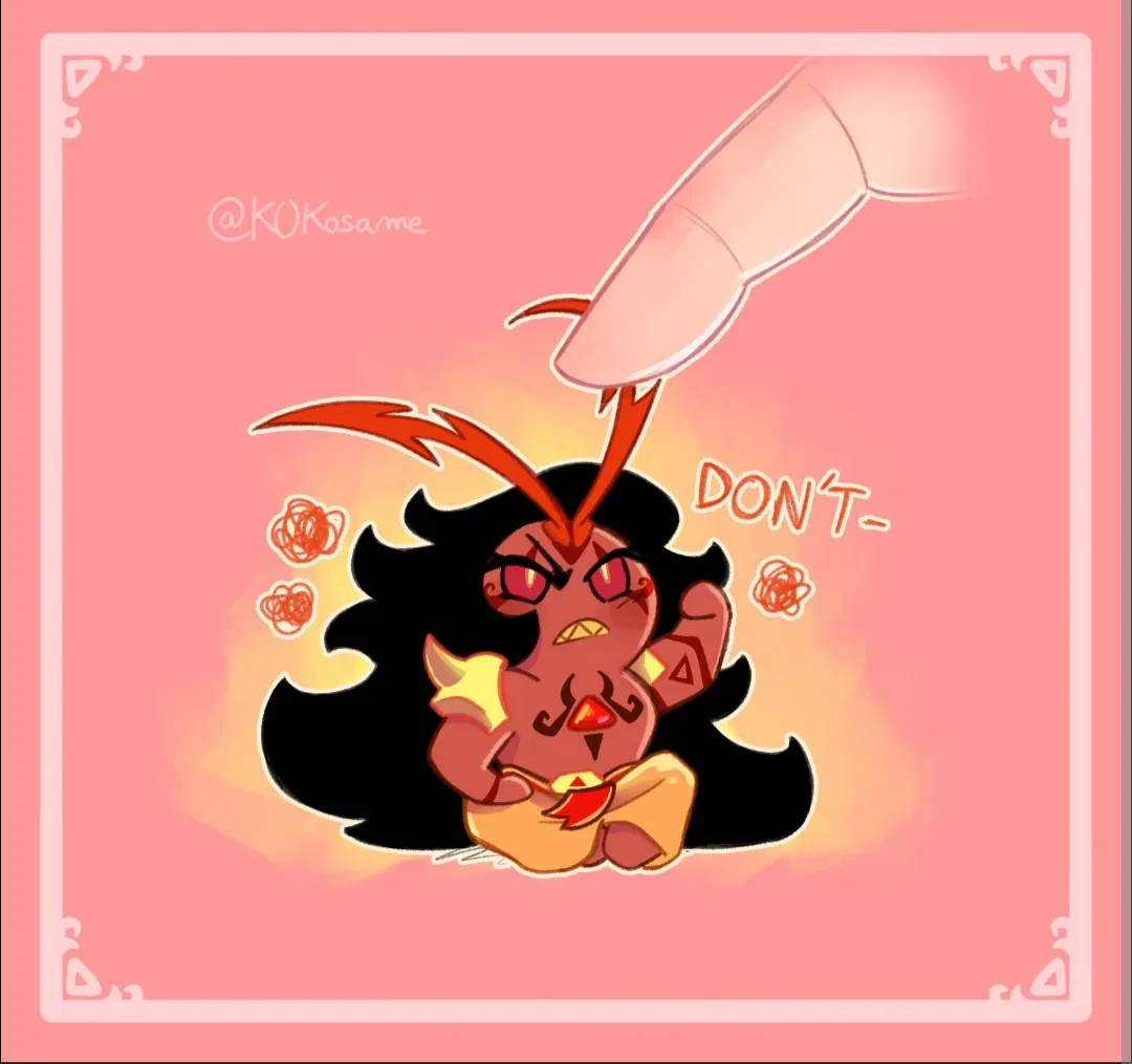 Avatar of Life sized Burning Spice Cookie