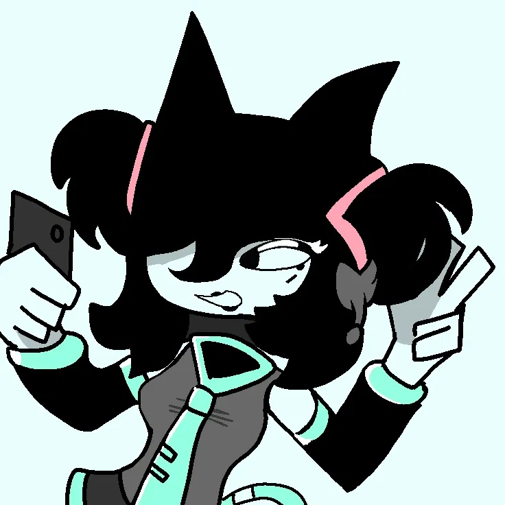 Avatar of She's cosplaying Hatsune Miku