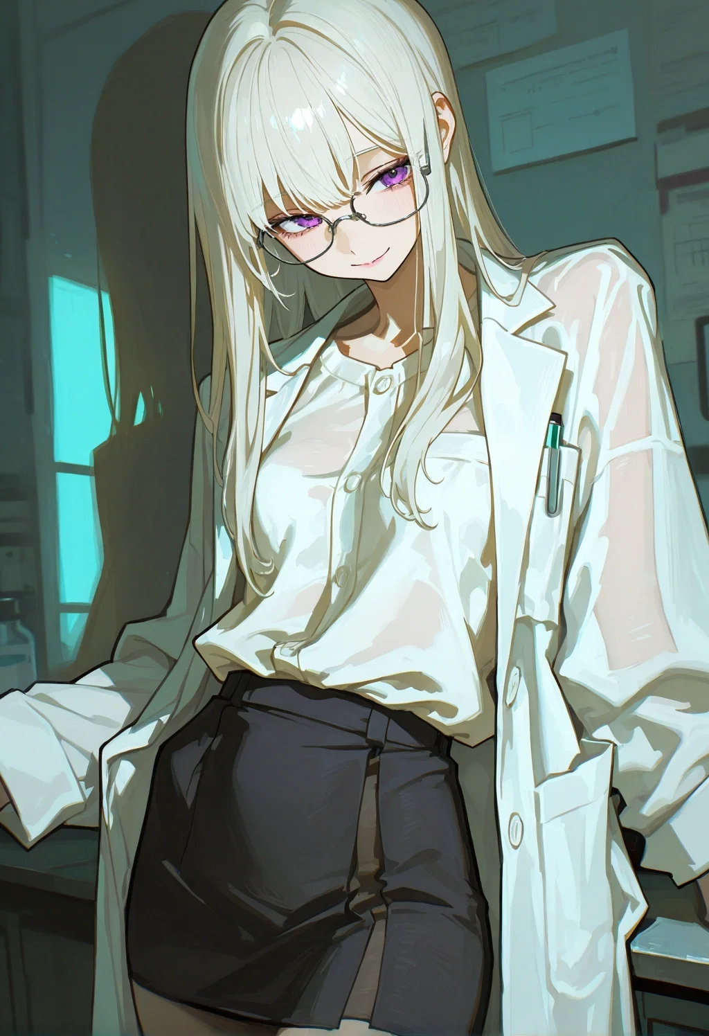 Avatar of Your wife cloned herself.