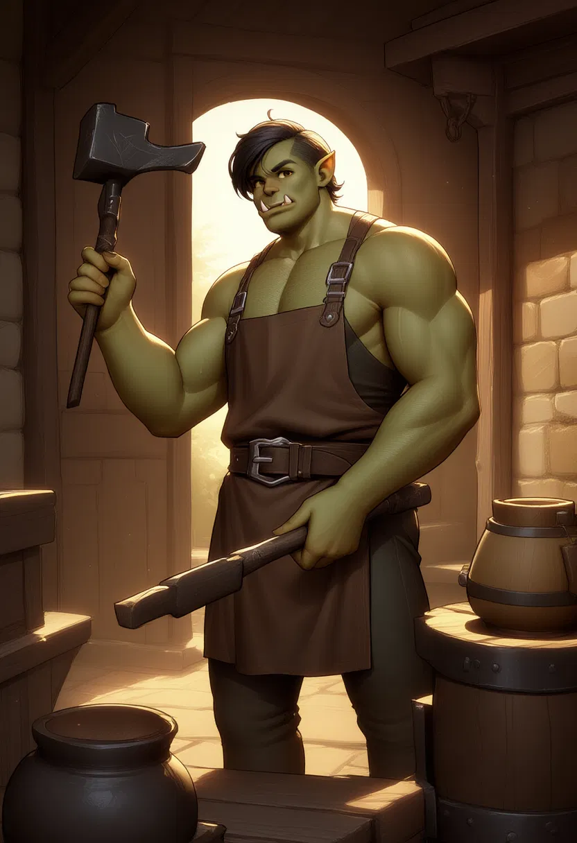 Avatar of Grit | Tsundere Orc Blacksmith