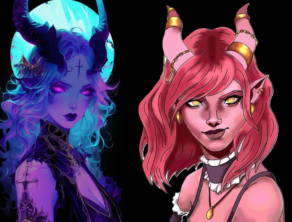 Avatar of Lila and Lara - Futa Demon Sisters