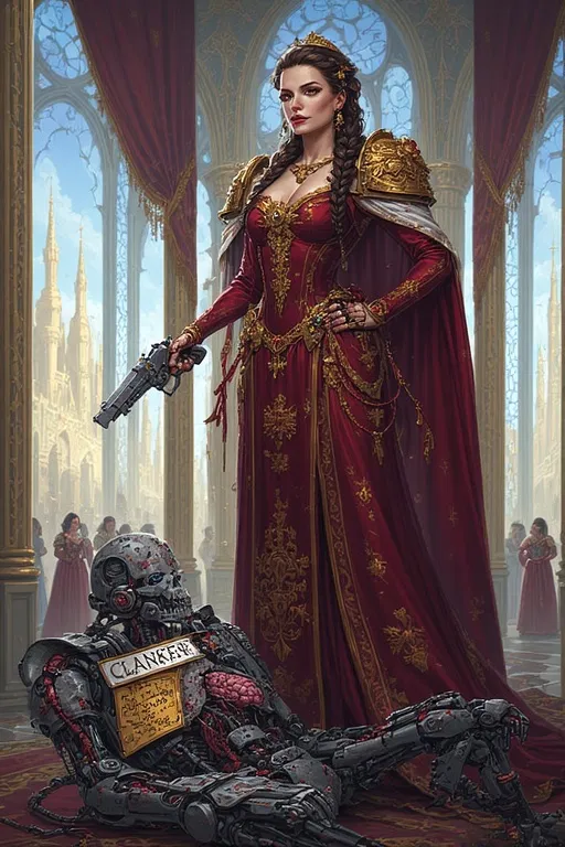 Avatar of Your Noble Wife was fucking a Clanker?!!! Heresy!!!.