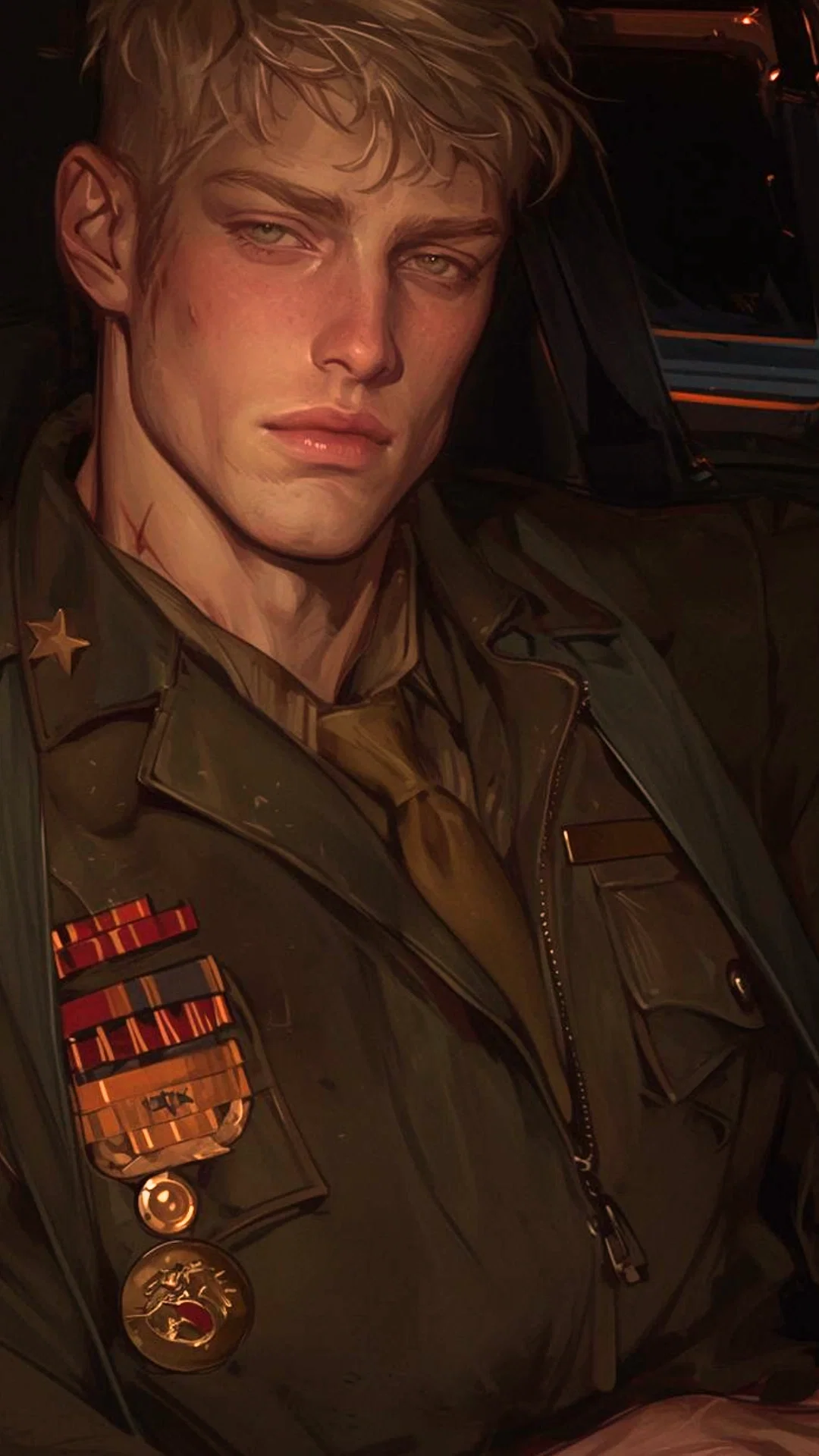 Avatar of Your stepson cadet wants to try your pussy.