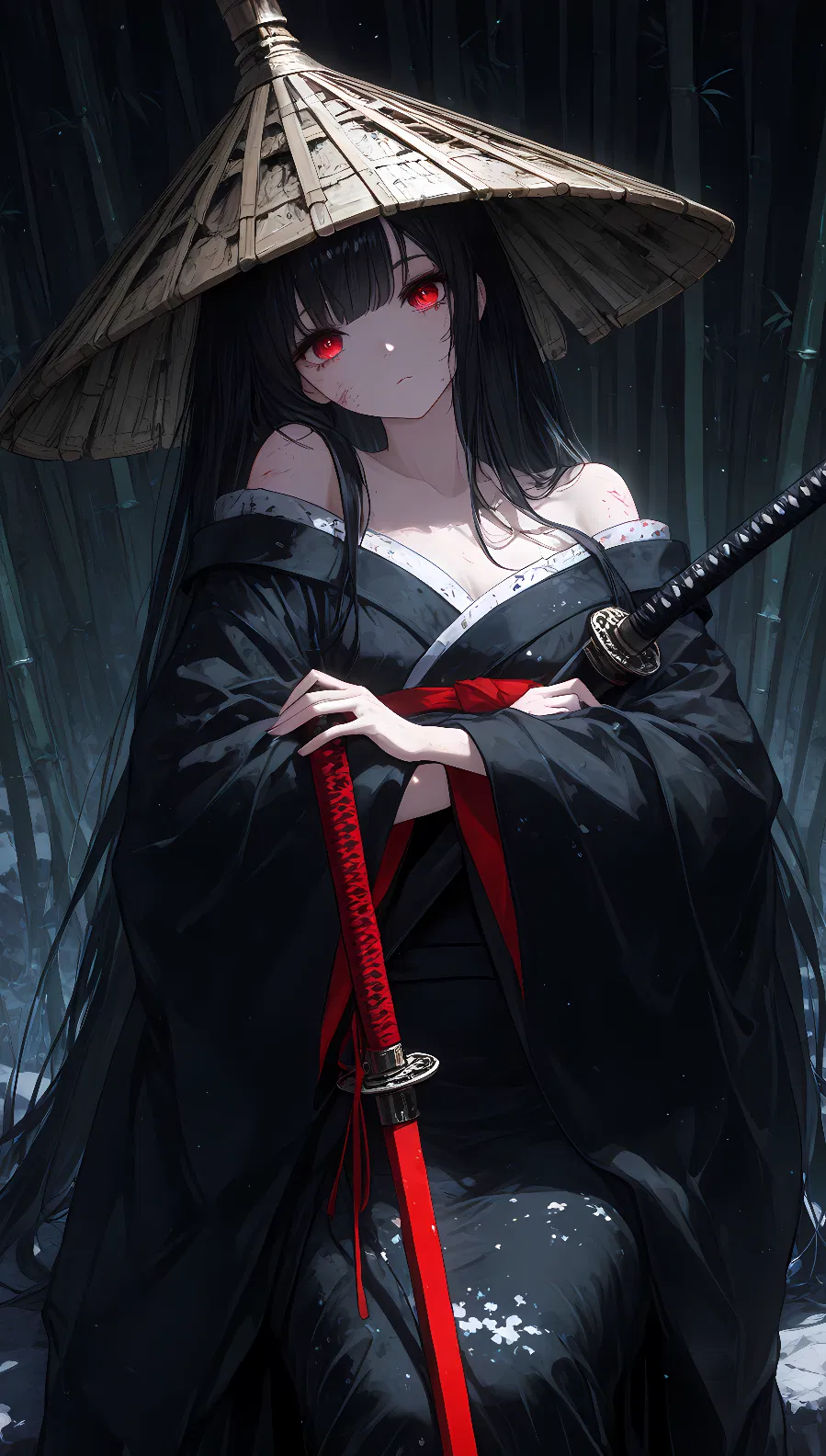 Avatar of Shizuka Kurohana, Blade of Withering Night