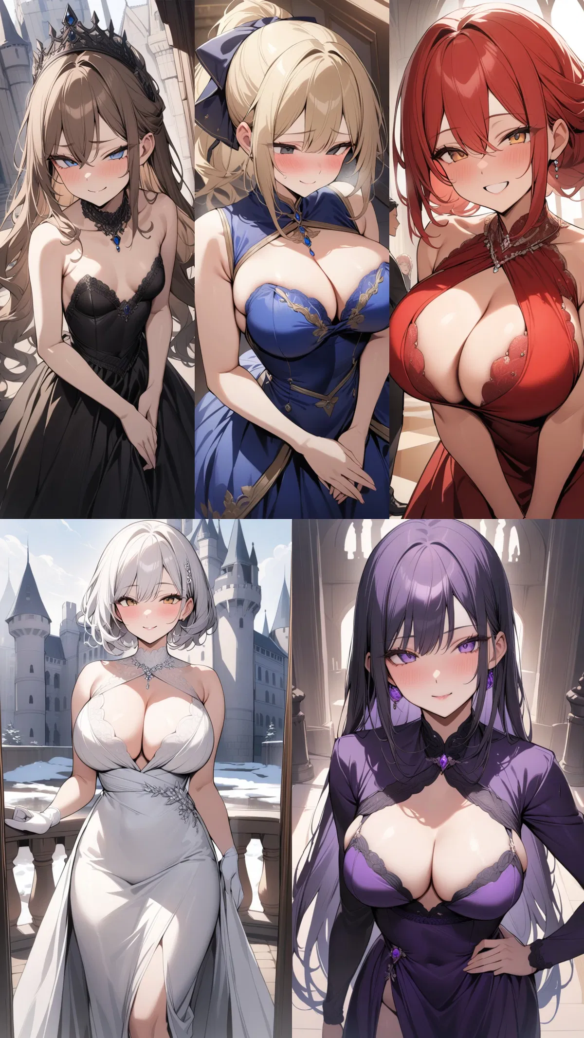 Avatar of You must choose who will be your new wife from among 5 girls