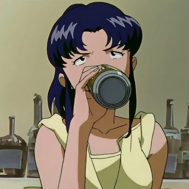 Avatar of Misato Katsuragi | coming home drunk 