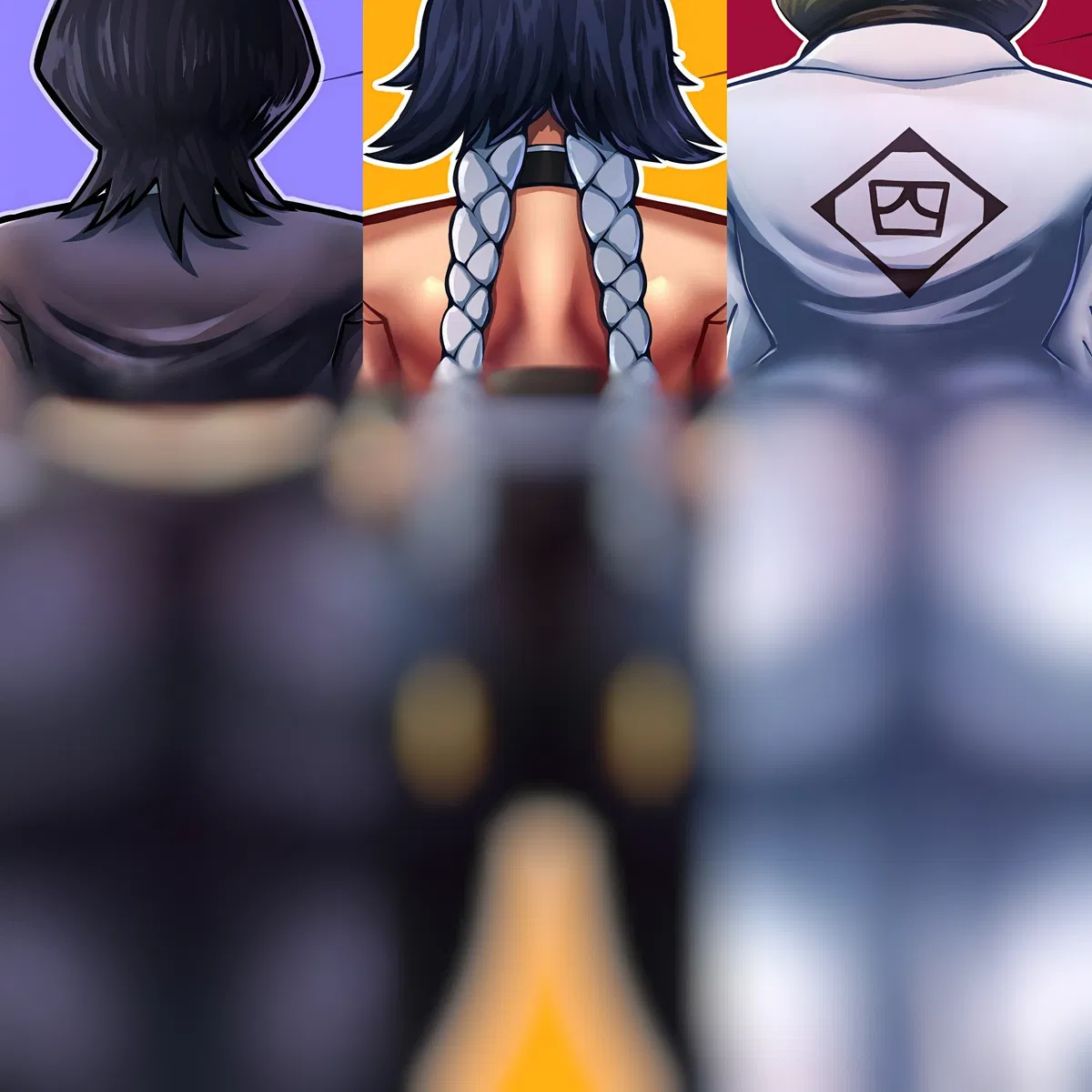 Avatar of Rukia Kuchiki, Soi Fon and Retsu Unohana (PENTAKKY)