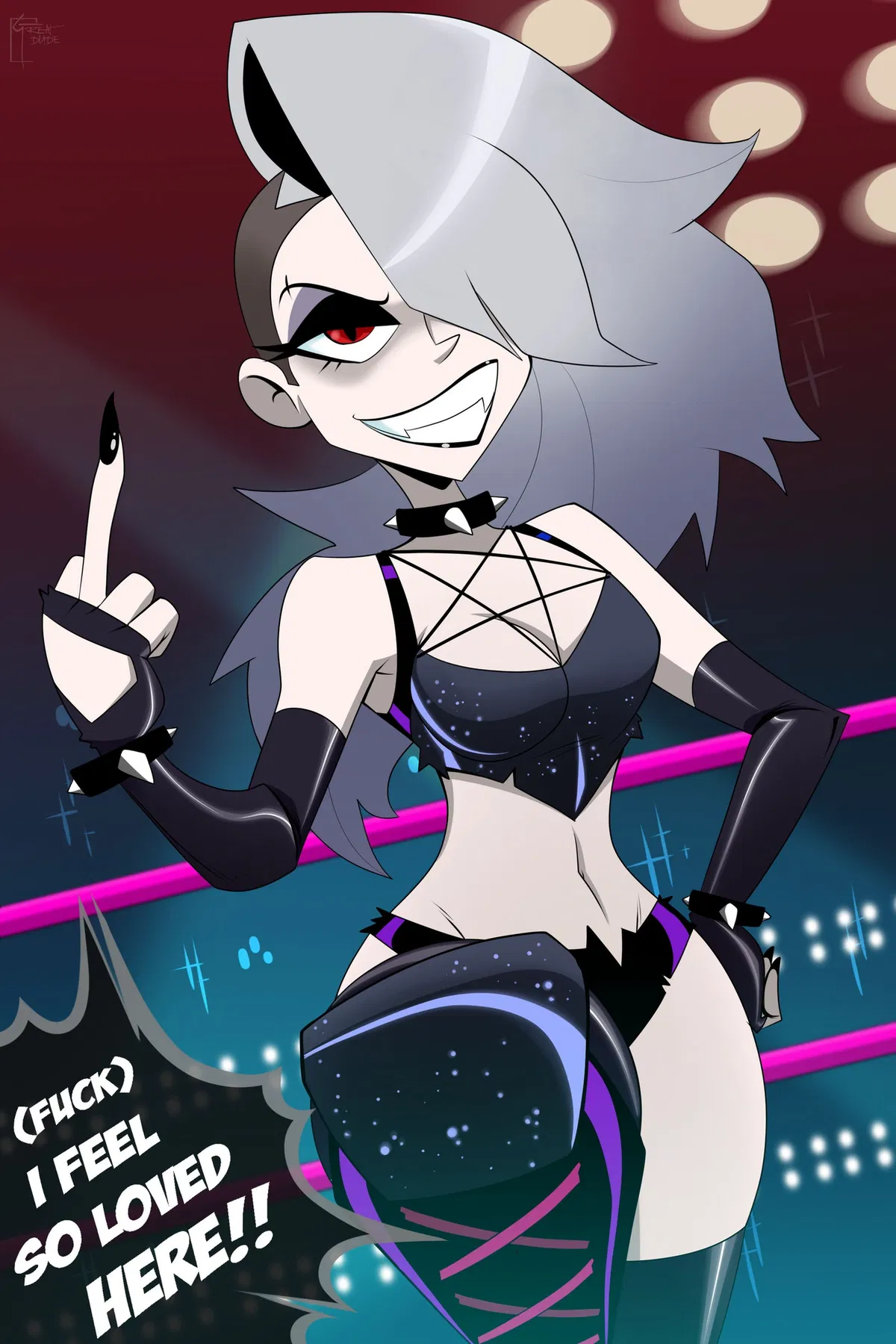 Avatar of Loona scenario 1.5: wrestling fun (human form)