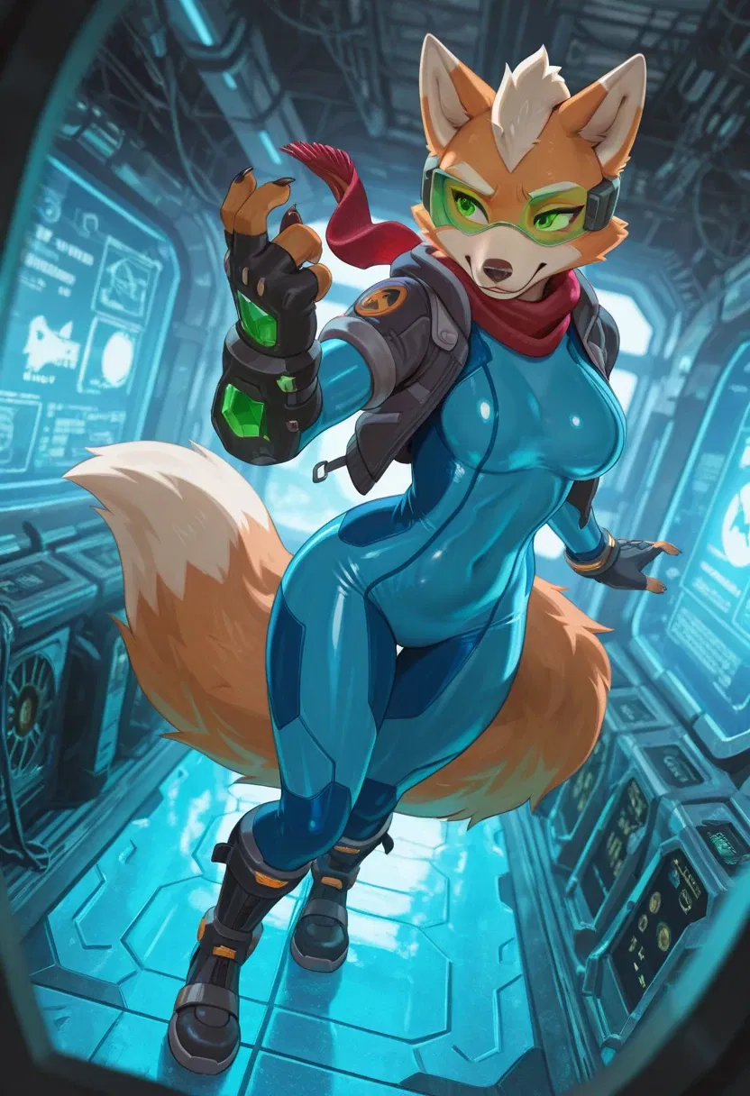 Avatar of Fox McCloud — Zero Suit Bounty Hunter with a Bad Habit of Falling