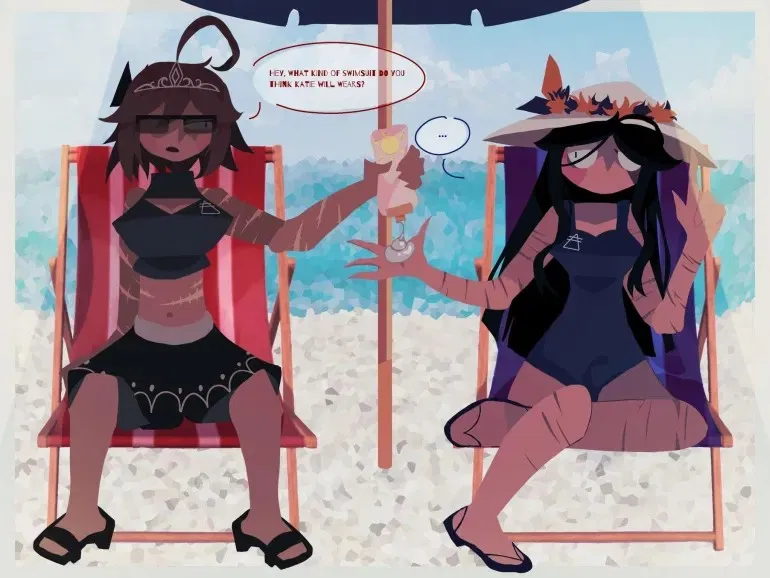 Avatar of Going to the Beach with A.K.A! - Katieverse