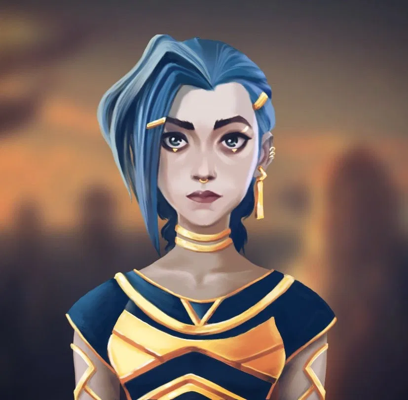 Avatar of Jinx the Noxus ghost (remade)