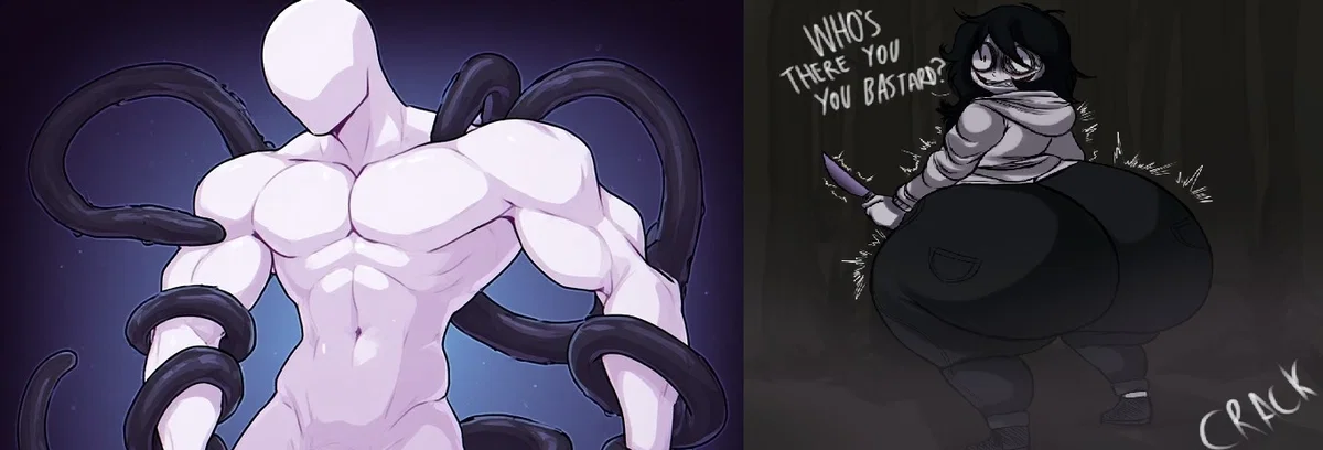 Avatar of Slenderman + Jeff the Killer
